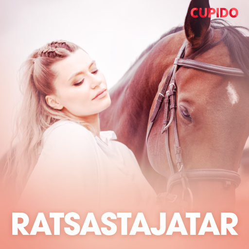 Portada del audiolibro «Ratsastajatar – eroottinen novelli», de Cupido