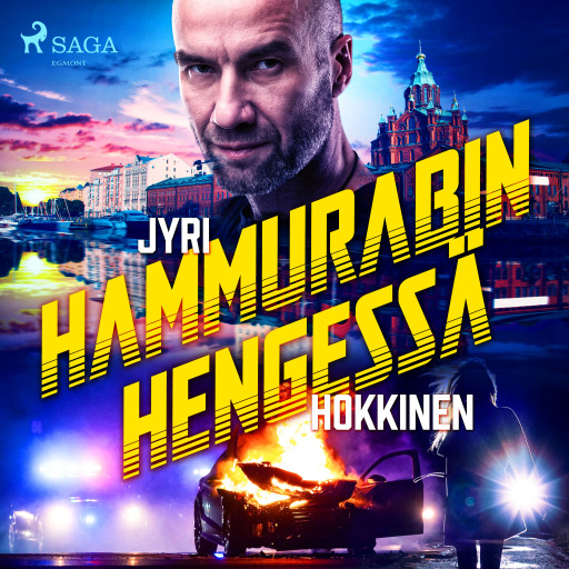 Portada del audiolibro «Hammurabin hengessä», de Jyri Hokkinen