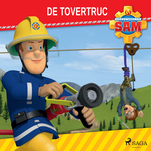 Portada del audiolibro «Brandweerman Sam - De tovertruc», de Mattel