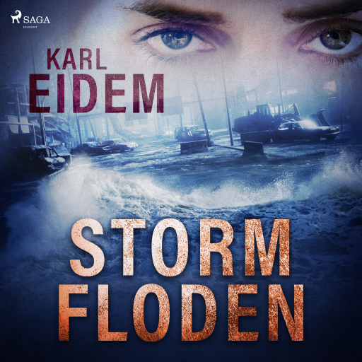 Portada del audiolibro «Stormfloden», de Karl Eidem