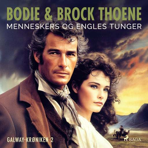 Portada del audiolibro «Menneskers og engles tunger», de Bodie Thoene, Brock Thoene