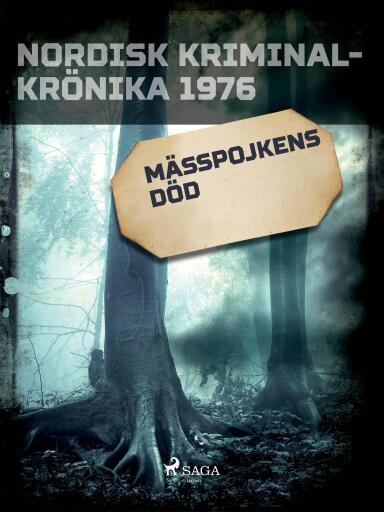 Portada del libro «Mässpojkens död», de Diverse
