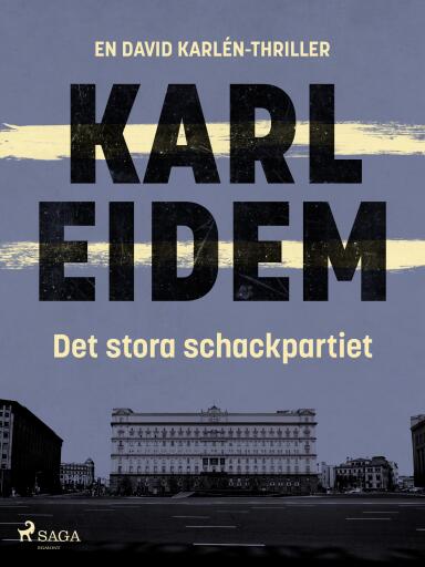 Portada del libro «Det stora schackpartiet», de Karl Eidem