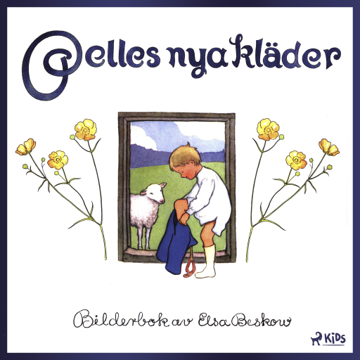 Portada del audiolibro «Pelles nya kläder», de Elsa Beskow