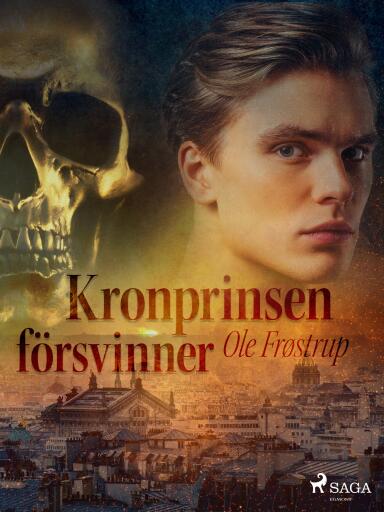 Portada del libro «Kronprinsen försvinner», de Ole Frøstrup