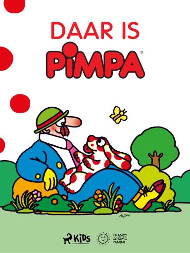 Portada del libro «Pimpa - Daar is Pimpa!», de Altan