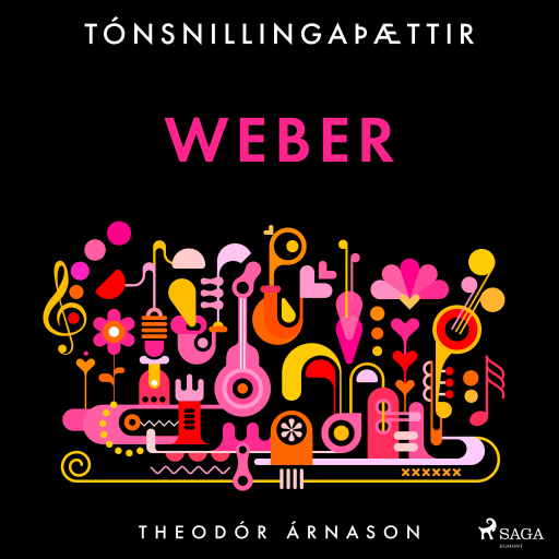 Portada del audiolibro «Tónsnillingaþættir: Weber», de Theódór Árnason