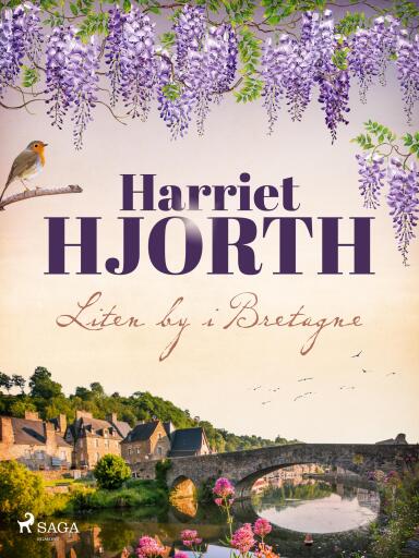 Portada del libro «Liten by i Bretagne», de Harriet Hjorth