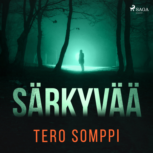 Portada del audiolibro «Särkyvää», de Tero Somppi
