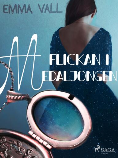Portada del libro «Flickan i medaljongen», de Emma Vall