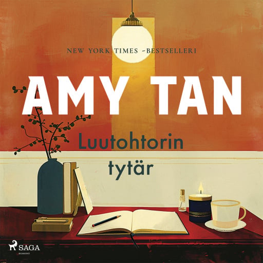 Portada del audiolibro «Luutohtorin tytär», de Amy Tan