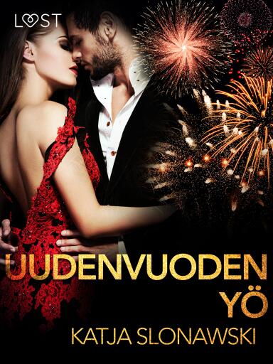 Portada del libro «Uudenvuodenyö - eroottinen novelli», de Katja Slonawski