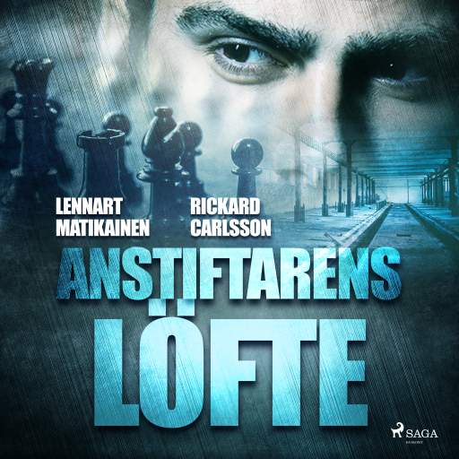 Portada del audiolibro «Anstiftarens löfte», de Lennart Matikainen, Rickard Carlsson