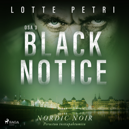 Portada del audiolibro «Black notice: Osa 3», de Lotte Petri