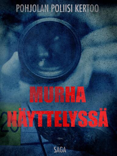 Portada del libro «Murha näyttelyssä», de Eri tekijöitä