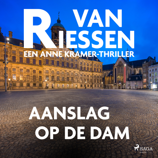 Portada del audiolibro «Aanslag op de dam», de Joop van Riessen