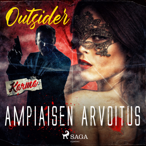 Portada del audiolibro «Ampiaisen arvoitus», de Outsider
