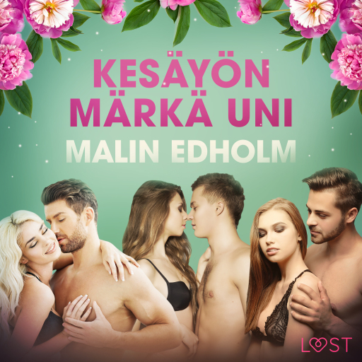 Portada del audiolibro «Kesäyön märkä uni - eroottinen novelli», de Malin Edholm