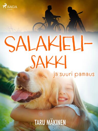 Portada del libro «Salakielisakki ja suuri pamaus», de Taru Mäkinen