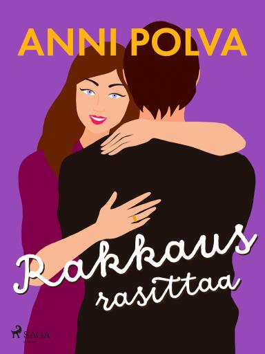 Portada del libro «Rakkaus rasittaa», de Anni Polva
