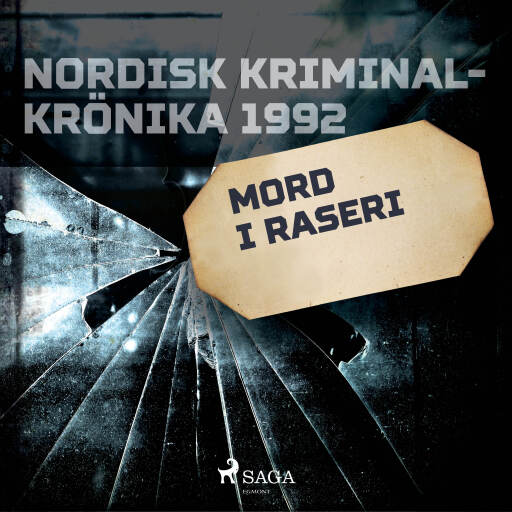 Portada del audiolibro «Mord i raseri», de Diverse