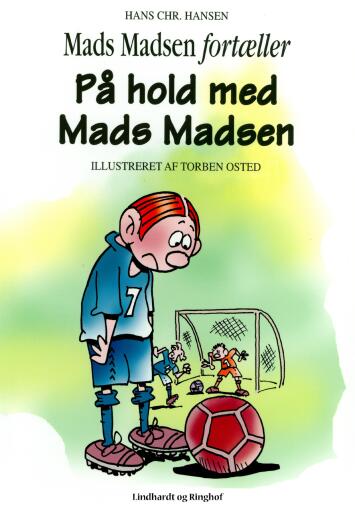 Portada del libro «På hold med Mads Madsen», de Hans Chr. Hansen