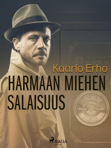 Portada del libro «Harmaan miehen salaisuus», de Kaarlo Erho