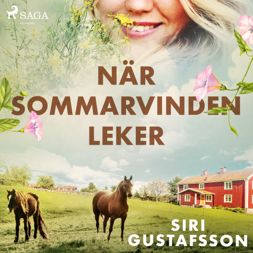 Portada del audiolibro «När sommarvinden leker», de Siri Gustafsson