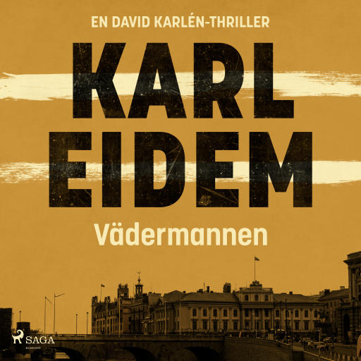 Portada del audiolibro «Vädermannen», de Karl Eidem