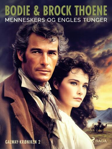 Portada del libro «Menneskers og engles tunger», de Bodie Thoene, Brock Thoene