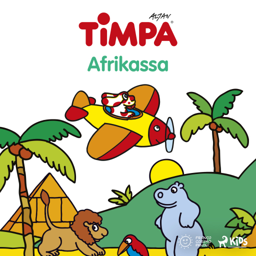 Portada del audiolibro «Timpa Afrikassa», de Altan