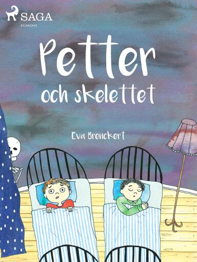 Portada del libro «Petter och skelettet», de Eva Brenckert