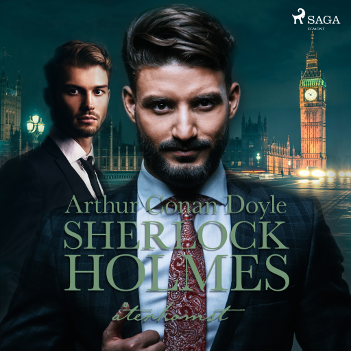 Portada del audiolibro «Sherlock Holmes återkomst»
