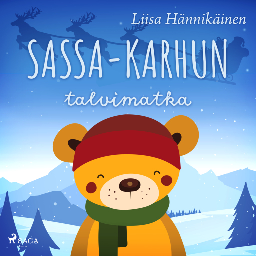 Portada del audiolibro «Sassa-karhun talvimatka», de Liisa Hännikäinen