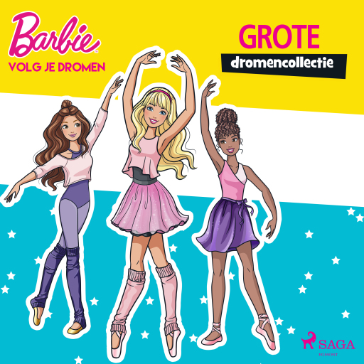 Portada del audiolibro «Barbie - Volg je dromen - Grote dromencollectie», de Mattel