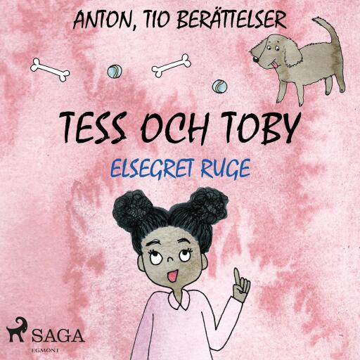 Portada del audiolibro «Tess och Toby», de Elsegret Ruge