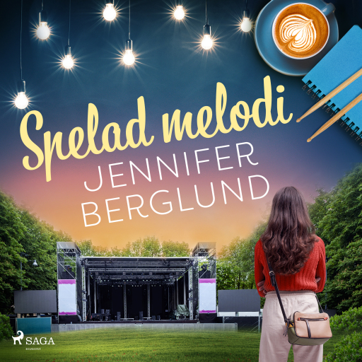 Portada del audiolibro «Spelad melodi», de Jennifer Berglund