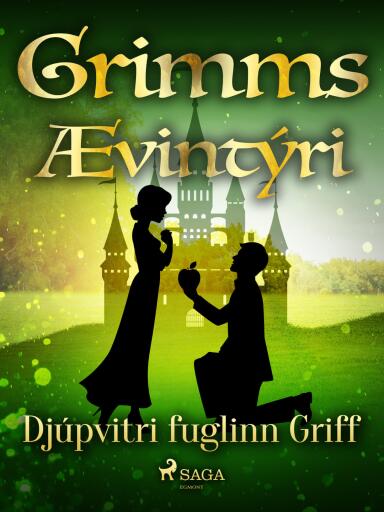 Portada del libro «Djúpvitri fuglinn Griff», de Grimmsbræður