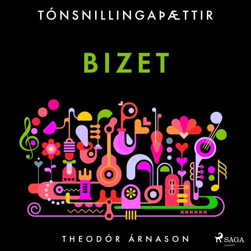 Portada del audiolibro «Tónsnillingaþættir: Bizet», de Theódór Árnason