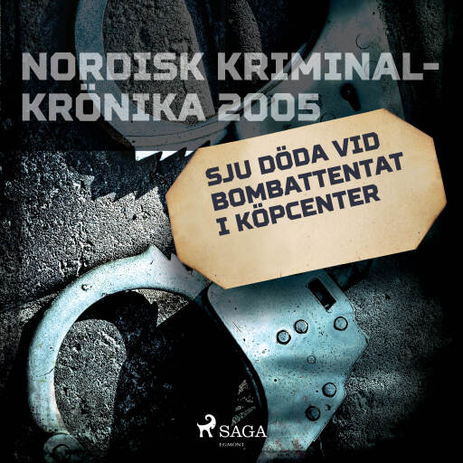 Portada del audiolibro «Sju döda vid bombattentat i köpcenter», de Diverse