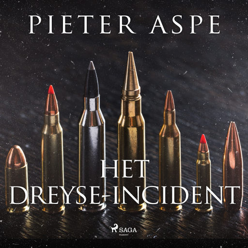 Portada del audiolibro «Het Dreyse-incident», de Pieter Aspe