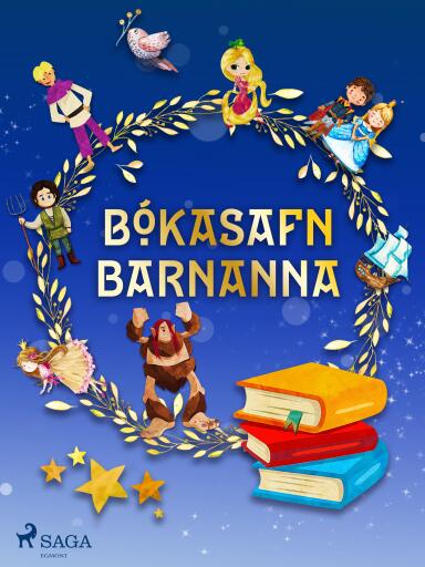 Portada del libro «Bókasafn barnanna», de Óþekktur