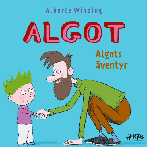 Portada del audiolibro «Algots äventyr», de Alberte Winding