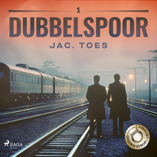 Portada del audiolibro «Dubbelspoor», de Jac. Toes