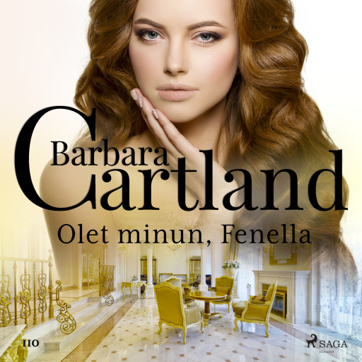 Portada del audiolibro «Olet minun, Fenella», de Barbara Cartland