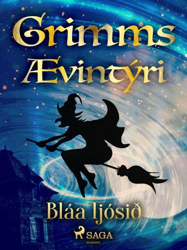 Portada del libro «Bláa ljósið», de Grimmsbræður