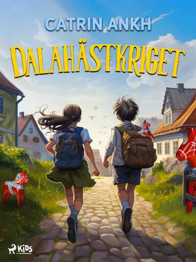 Portada del libro «Dalahästkriget», de Catrin Ankh