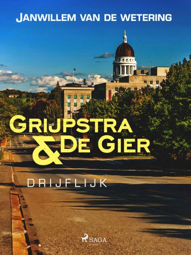 Portada del libro «Drijflijk», de Janwillem van de Wetering