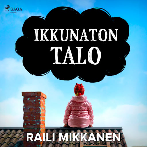 Portada del audiolibro «Ikkunaton talo», de Raili Mikkanen