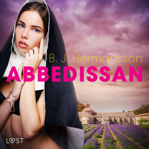 Portada del audiolibro «Abbedissan - erotisk novell», de B. J. Hermansson